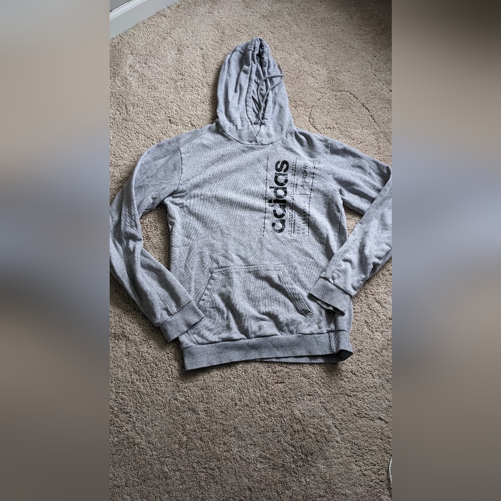 Grey Adidas Hoodie
